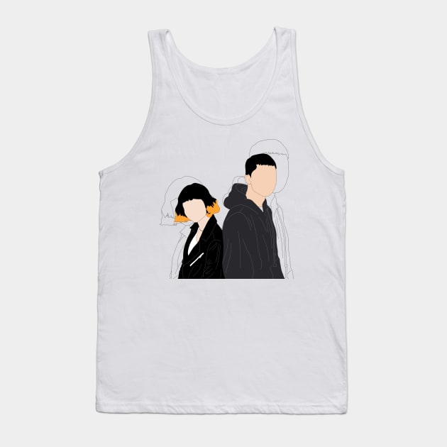 Itaewon Class Saeroyi and Yi-Seo Tank Top by tepudesigns